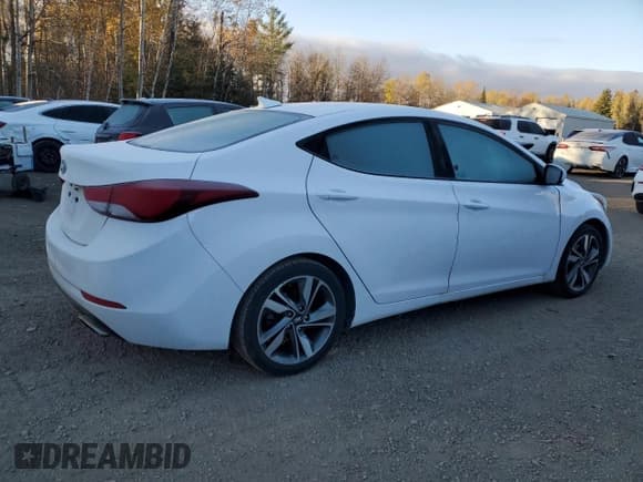 ✅ 2016 Hyundai Elantra Sport • VIN: KMHDH4AH2GU549882 • Lot: 90365735. Listed on Copart with 226,304 mi. Free auction sales archive from the USA and detailed vehicle history report at DreamBid. Image 3.