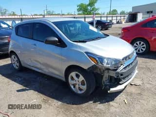 2020 Chevrolet Spark LS with VIN KL8CB6SA2LC410102, listed as a IAAI auction lot 42057472 with 69,936 mi miles and . Bid and sale history available at DreamBid. Image 1.