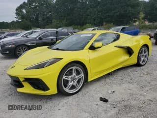 ✅ 2021 Chevrolet Corvette 2LT • VIN: 1G1YB2D41M5125614 • Lot: 70733505. Listed on Copart with 63,628 mi. Free auction sales archive from the USA and detailed vehicle history report at DreamBid. Image 1.