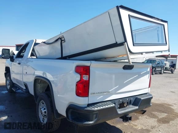 ✅ 2021 Chevrolet Silverado 2500HD Work Truck • VIN: 1GC0WLE74MF110381 • Lot: 43450433. Listed on IAAI with 172,393 mi. Free auction sales archive from the USA and detailed vehicle history report at DreamBid. Image 3.
