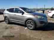 2013 Hyundai Santa Fe Sport with VIN 5XYZT3LB1DG075481, listed as a Copart auction lot 86162675 with 122,935 mi miles and Salvage title. Bid and sale history available at DreamBid. Image 4.