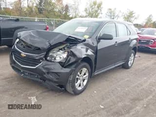 ✅ 2016 Chevrolet Equinox LS • VIN: 2GNALBEK4G6222812 • Лот: 43395225. Опубликован ранее на IAAI с пробегом 117 279 миль. Бесплатный доступ к архиву аукционных продаж из США и подробный отчёт об истории автомобиля на DreamBid. Изображение 2.