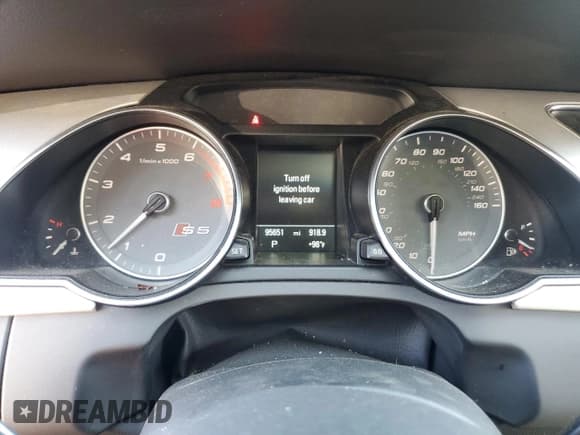 ✅ 2016 Audi S5 Premium Plus • VIN: WAUC4AFRXGA042805 • Lot: 66636545. Listed on Copart with 95,651 mi. Free auction sales archive from the USA and detailed vehicle history report at DreamBid. Image 9.