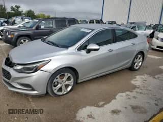 2017 Chevrolet Cruze Premier с VIN 1G1BF5SM0H7157009, выставлен на аукционе Copart как лот 83812355 с пробегом 216 415 миль миль и Списание • Salvage title. История ставок и продаж доступна на DreamBid. Изображение 1.