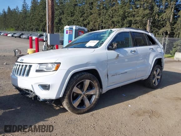 ✅ 2015 Jeep Grand Cherokee Overland • VIN: 1C4RJFCM5FC618248 • Lot: 42235847. Listed on IAAI with 137,612 mi. Free auction sales archive from the USA and detailed vehicle history report at DreamBid. Image 2.