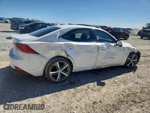 ✅ 2017 Lexus IS 300 • VIN: JTHCM1D24H5019232 • Lot: 89829495. Listed on Copart with 40,939 mi. Free auction sales archive from the USA and detailed vehicle history report at DreamBid. Image 3.