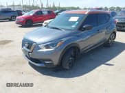 ✅ 2020 Nissan Kicks SR • VIN: 3N1CP5DV3LL491380 • Lot: 43004178. Listed on IAAI with 73,376 mi. Free auction sales archive from the USA and detailed vehicle history report at DreamBid. Image 2.