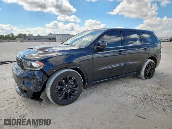 2018 Dodge Durango R/T with VIN 1C4SDHCT3JC205538, listed as a Copart auction lot 82076935 with 91,071 mi miles and Salvage title. Bid and sale history available at DreamBid. Image 1.