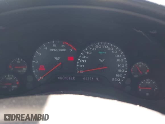 ✅ 1998 Chevrolet Corvette • VIN: 1G1YY32G2W5103545 • Lot: 42506275. Listed on IAAI with 66,275 mi. Free auction sales archive from the USA and detailed vehicle history report at DreamBid. Image 7.