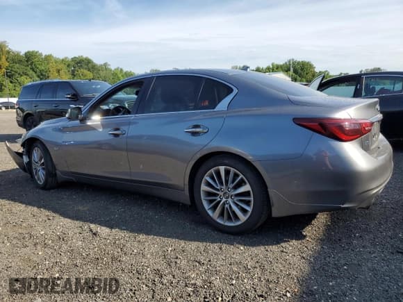 ✅ 2018 Infiniti Q50 Luxe • VIN: JN1EV7AR7JM611296 • Lot: 68939055. Wystawiony na Copart z przebiegiem 75 562 mil. Bezpłatny archiwum sprzedaży aukcyjnych z USA i szczegółowy raport historii pojazdu na DreamBid. Zdjęcie 2.