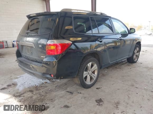 ✅ 2009 Toyota Highlander Sport • VIN: JTEES43A092146746 • Lot: 43681085. Listed on IAAI with 202,010 mi. Free auction sales archive from the USA and detailed vehicle history report at DreamBid. Image 4.