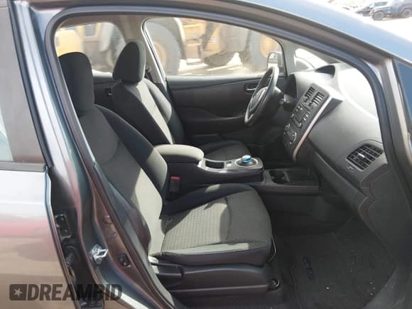 ✅ 2015 Nissan LEAF SL • VIN: 1N4AZ0CP7FC312655 • Lot: 43796266. Listed on IAAI with 72,169 mi. Free auction sales archive from the USA and detailed vehicle history report at DreamBid. Image 5.