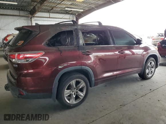 ✅ 2014 Toyota Highlander Limited • VIN: 5TDDCRFH1ES005531 • Лот: 68338835. Опубликован ранее на Copart с пробегом Не указан. Бесплатный доступ к архиву аукционных продаж из США и подробный отчёт об истории автомобиля на DreamBid. Изображение 3.