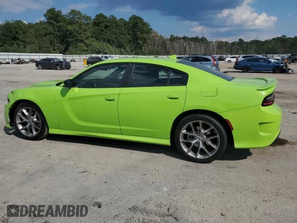 2023 Dodge Charger GT с VIN 2C3CDXHG8PH575971, выставлен на аукционе Copart как лот 72002465 с пробегом 68 895 миль миль и Списание • Salvage title. История ставок и продаж доступна на DreamBid. Изображение 2.