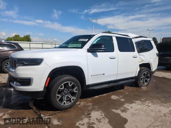 ✅ 2023 Jeep Wagoneer Series III • VIN: 1C4SJSDP8PS540588 • Lot: 56546295. Listed on Copart with 47,041 mi. Free auction sales archive from the USA and detailed vehicle history report at DreamBid. Image 1.
