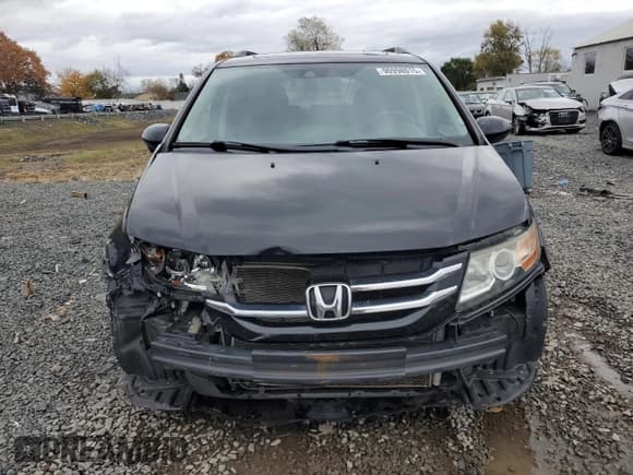 ✅ 2014 Honda Odyssey EX-L • VIN: 5FNRL5H66EB014143 • Lot: 90998015. Listed on Copart with 137,281 mi. Free auction sales archive from the USA and detailed vehicle history report at DreamBid. Image 5.