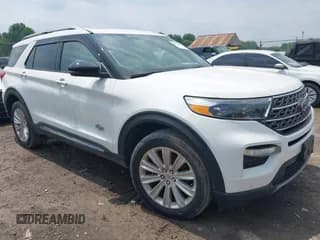 ✅ 2022 Ford Explorer King Ranch • VIN: 1FM5K8LC0NGA82617 • Лот: 42467881. Опубликован ранее на IAAI с пробегом 32 818 миль. Бесплатный доступ к архиву аукционных продаж из США и подробный отчёт об истории автомобиля на DreamBid. Изображение 1.