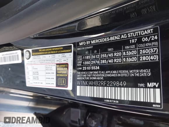 ✅ 2024 Mercedes-Benz GLC 300 • VIN: W1NKJ4HB2RF229849 • Лот: 43479175. Опубликован ранее на IAAI с пробегом 6 487 миль. Бесплатный доступ к архиву аукционных продаж из США и подробный отчёт об истории автомобиля на DreamBid. Изображение 9.