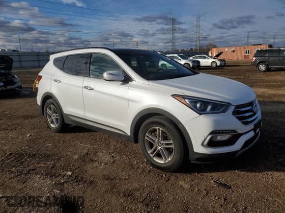 ✅ 2017 Hyundai Santa Fe 2.4L • VIN: 5NMZUDLB5HH035516 • Lot: 92186305. Listed on Copart with 158,230 mi. Free auction sales archive from the USA and detailed vehicle history report at DreamBid. Image 4.