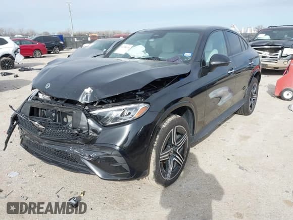 ✅ 2024 Mercedes-Benz GLC 300 • VIN: W1NKJ4HB3RF165644 • Lot: 41258511. Listed on IAAI with 7,590 mi. Free auction sales archive from the USA and detailed vehicle history report at DreamBid. Image 2.