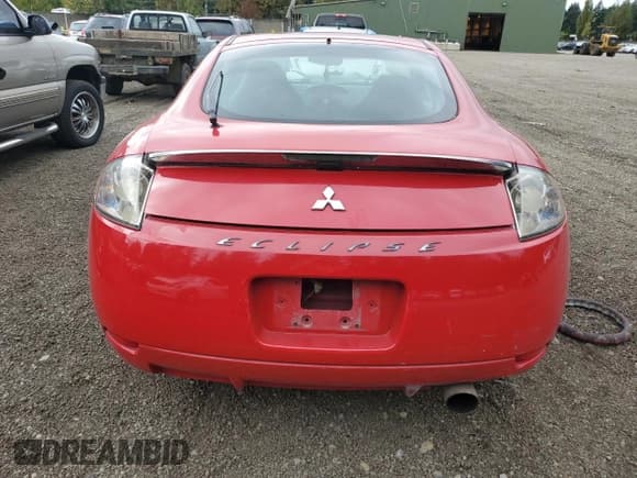 ✅ 2006 Mitsubishi Eclipse GS • VIN: 4A3AK24F36E052417 • Lot: 72786534. Wystawiony na Copart z przebiegiem 162 246 mil. Bezpłatny archiwum sprzedaży aukcyjnych z USA i szczegółowy raport historii pojazdu na DreamBid. Zdjęcie 6.
