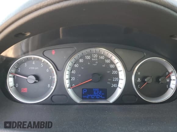 ✅ 2009 Hyundai Sonata GLS • VIN: 5NPET46C99H448940 • Лот: 47860195. Опубликован ранее на Copart с пробегом 270 704 миль. Бесплатный доступ к архиву аукционных продаж из США и подробный отчёт об истории автомобиля на DreamBid. Изображение 9.