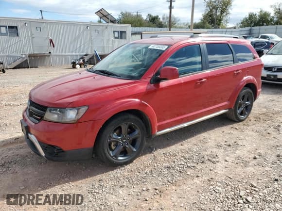✅ 2018 Dodge Journey Crossroad • VIN: 3C4PDCGG0JT338963 • Лот: 90706095. Опубликован ранее на Copart с пробегом 185 589 миль. Бесплатный доступ к архиву аукционных продаж из США и подробный отчёт об истории автомобиля на DreamBid. Изображение 1.