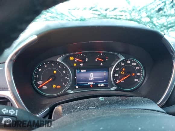 2020 Chevrolet Equinox LT с VIN 2GNAXUEV6L6196217, выставлен на аукционе Copart как лот 70334065 с пробегом 46 080 миль миль и На запчасти • Non repairable. История ставок и продаж доступна на DreamBid. Изображение 9.