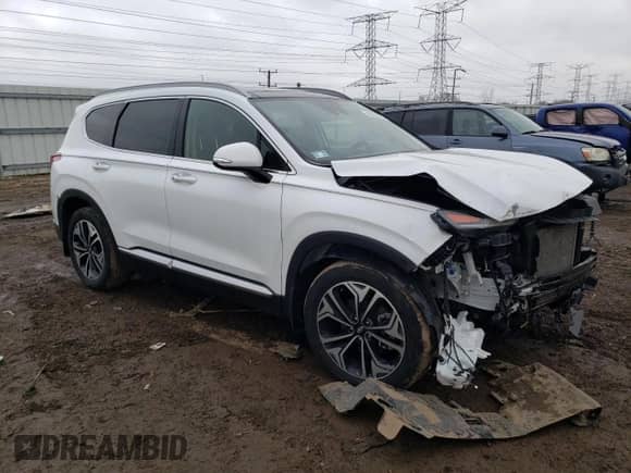 2019 Hyundai Santa Fe Ultimate z VIN 5NMS5CAA5KH107101, wystawiony jako Copart lot #36755253 z przebiegiem 43 696 mil mil oraz . Historia ofert i sprzedaży dostępna na DreamBid. Obrazek 4.