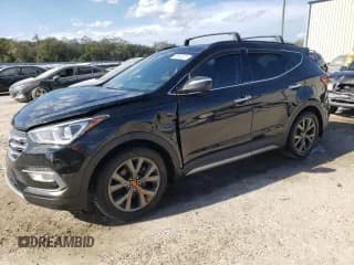 ✅ 2018 Hyundai Santa Fe Ultimate • VIN: 5XYZW4LA2JG543332 • Лот: 38692323. Опубликован ранее на Copart с пробегом 95 618 миль. Бесплатный доступ к архиву аукционных продаж из США и подробный отчёт об истории автомобиля на DreamBid. Изображение 1.
