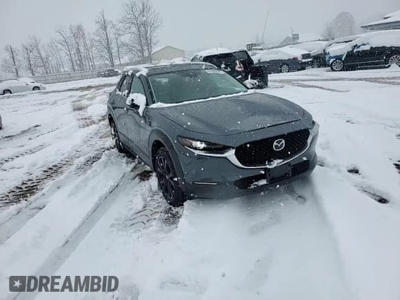 ✅ 2022 Mazda CX-30 2.5 Turbo • VIN: 3MVDMBAY9NM442834 • Lot: 91933855. Listed on Copart with 49,386 mi. Free auction sales archive from the USA and detailed vehicle history report at DreamBid. Image 14.