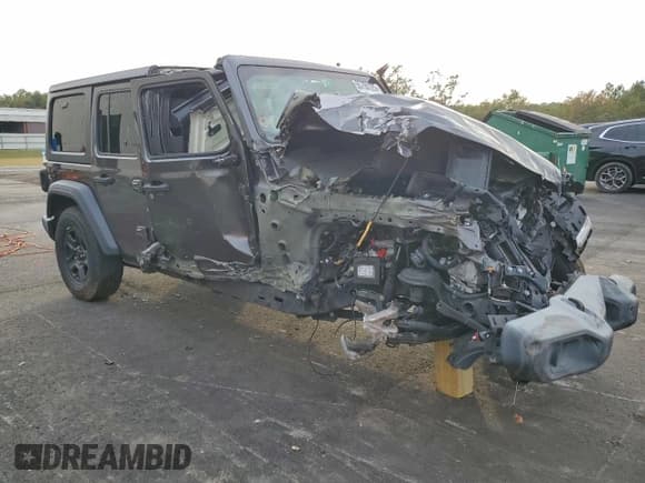 ✅ 2019 Jeep Wrangler Unlimited Sport S • VIN: 1C4HJXDG3KW529443 • Lot: 95755125. Listed on Copart with Not provided. Free auction sales archive from the USA and detailed vehicle history report at DreamBid. Image 4.