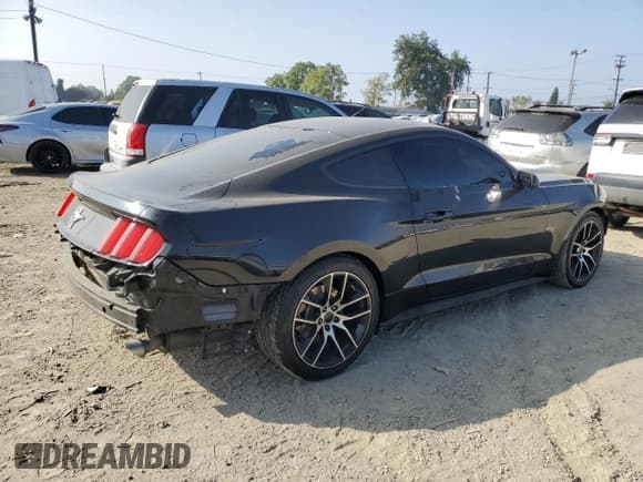 ✅ 2017 Ford Mustang V6 • VIN: 1FA6P8AM3H5266140 • Lot: 90681585. Listed on Copart with 65,027 mi. Free auction sales archive from the USA and detailed vehicle history report at DreamBid. Image 3.