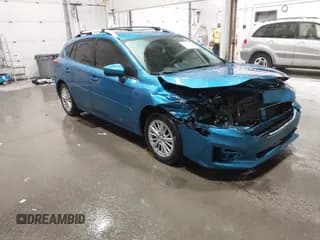 ✅ 2018 Subaru Impreza Premium • VIN: 4S3GTAB69J3713010 • Lot: 43599160. Listed on IAAI with 43,964 mi. Free auction sales archive from the USA and detailed vehicle history report at DreamBid. Image 1.
