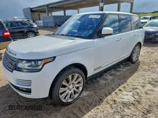 ✅ 2016 Land Rover Range Rover Supercharged • VIN: SALGS2EF4GA283145 • Lot: 94914345. Wystawiony na Copart z przebiegiem 124 101 mil. Bezpłatny archiwum sprzedaży aukcyjnych z USA i szczegółowy raport historii pojazdu na DreamBid. Zdjęcie 1.