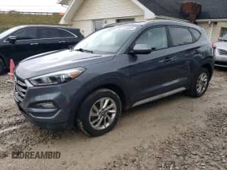 2018 Hyundai Tucson SEL z VIN KM8J3CA44JU764681, wystawiony jako Copart lot #81580545 z przebiegiem 92 403 mil mil oraz Szkoda całkowita • Salvage title. Historia ofert i sprzedaży dostępna na DreamBid. Obrazek 1.