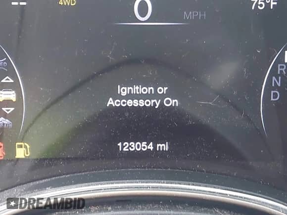 2016 Jeep Grand Cherokee Limited с VIN 1C4RJFBMXGC327800, выставлен на аукционе IAAI как лот 43238739 с пробегом 123 054 миль миль и . История ставок и продаж доступна на DreamBid. Изображение 15.