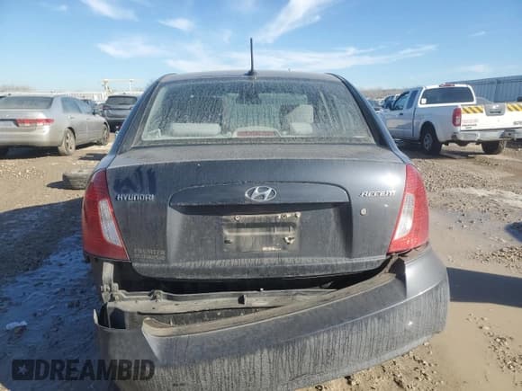 ✅ 2010 Hyundai Accent GLS • VIN: KMHCN4AC6AU458386 • Лот: 43173845. Опубликован ранее на Copart с пробегом 156 250 миль. Бесплатный доступ к архиву аукционных продаж из США и подробный отчёт об истории автомобиля на DreamBid. Изображение 6.