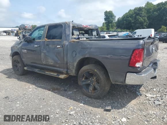 ✅ 2017 Ram 1500 Big Horn • VIN: 1C6RR7LGXHS584347 • Лот: 65759455. Опубликован ранее на Copart с пробегом 99 940 миль. Бесплатный доступ к архиву аукционных продаж из США и подробный отчёт об истории автомобиля на DreamBid. Изображение 2.