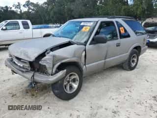 2004 Chevrolet Blazer LS with VIN 1GNCS18XX4K112546, listed as a Copart auction lot 75204314 with Not provided miles and Salvage title. Bid and sale history available at DreamBid. Image 1.