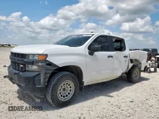 ✅ 2020 Chevrolet Silverado 1500 Work Truck • VIN: 3GCUYAEF7LG193017 • Lot: 62956975. Listed on Copart with 78,936 mi. Free auction sales archive from the USA and detailed vehicle history report at DreamBid. Image 1.