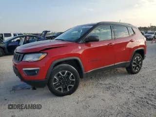 ✅ 2021 Jeep Compass Trailhawk • VIN: 3C4NJDDB8MT511759 • Lot: 89891835. Listed on Copart with 73,360 mi. Free auction sales archive from the USA and detailed vehicle history report at DreamBid. Image 1.