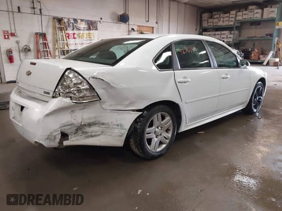 2012 Chevrolet Impala LT Fleet with VIN 2G1WG5E34C1215422, listed as a IAAI auction lot 42701413 with 159,291 mi miles and . Bid and sale history available at DreamBid. Image 4.