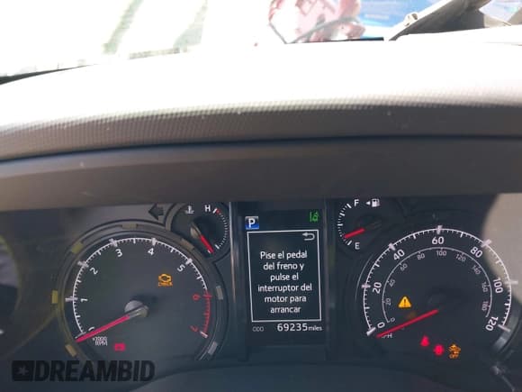 ✅ 2022 Toyota 4Runner SR5 • VIN: JTEEU5JRXN5260206 • Lot: 41775088. Listed on IAAI with 69,235 mi. Free auction sales archive from the USA and detailed vehicle history report at DreamBid. Image 15.