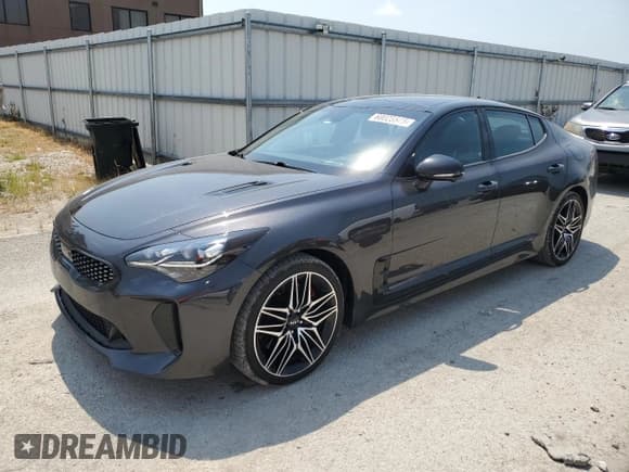 ✅ 2022 Kia Stinger GT2 • VIN: KNAE55LC5N6100543 • Lot: 68025545. Listed on Copart with 58,102 mi. Free auction sales archive from the USA and detailed vehicle history report at DreamBid. Image 1.
