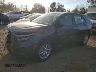 ✅ 2022 Chevrolet Equinox LS • VIN: 3GNAXFEVXNS152284 • Лот: 76534224. Опубликован ранее на Copart с пробегом 10 440 миль. Бесплатный доступ к архиву аукционных продаж из США и подробный отчёт об истории автомобиля на DreamBid. Изображение 1.