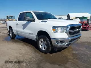 ✅ 2020 Ram 1500 Big Horn • VIN: 1C6RREBT3LN252583 • Lot: 41767035. Listed on IAAI with 218,563 mi. Free auction sales archive from the USA and detailed vehicle history report at DreamBid. Image 1.