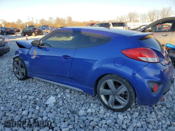 ✅ 2013 Hyundai Veloster Turbo • VIN: KMHTC6AE9DU097811 • Lot: 80494204. Wystawiony na Copart z przebiegiem 152 410 mil. Bezpłatny archiwum sprzedaży aukcyjnych z USA i szczegółowy raport historii pojazdu na DreamBid. Zdjęcie 2.