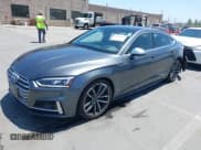 ✅ 2018 Audi S5 Sportback Prestige • VIN: WAUC4CF59JA064259 • Lot: 42386344. Listed on IAAI with 14,126 mi. Free auction sales archive from the USA and detailed vehicle history report at DreamBid. Image 2.