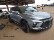 ✅ 2025 Chevrolet Blazer RS • VIN: 3GNKBKRS0SS132438 • Lot: 41539353. Listed on IAAI with 2,598 mi. Free auction sales archive from the USA and detailed vehicle history report at DreamBid. Image 1.